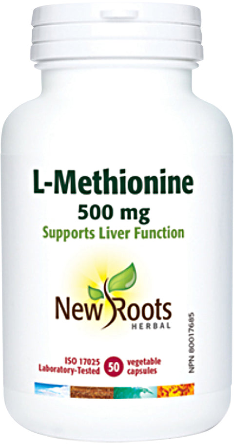 L-Methionine 500mg (50 tablets) Methionine | New Roots Herbal Supplements Amino Acids Beauty Supports a life free from seasonal changes!